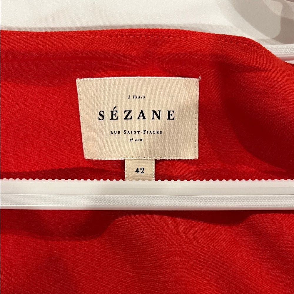 Sezane Scarlet Midi Dress - Picture 4 of 6